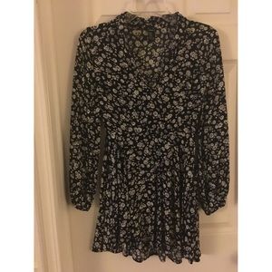 Cute floral print dress